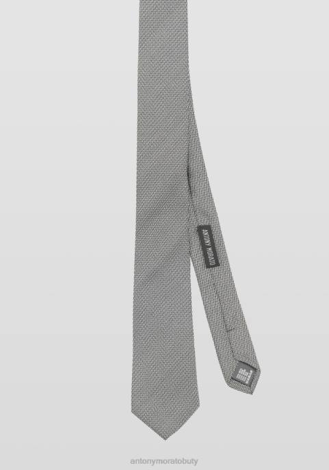 Antony Morato mężczyźni elegancki jedwabny krawat VNLT373 Akcesoria wielobarwność