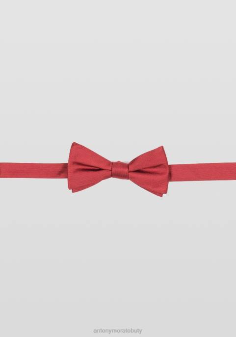 Antony Morato mężczyźni klasyczna muszka w jednolitych kolorach VNLT378 Akcesoria szkarłat