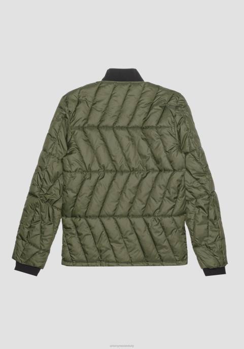 Antony Morato mężczyźni Kurtka o regularnym kroju z materiału technicznego z ekologiczną wyściółką Sorona Aura VNLT25 odzież 4074