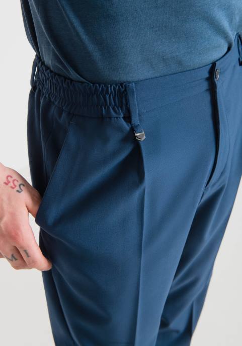 Antony Morato mężczyźni Spodnie cora o regularnym kroju, z elastycznej tkaniny z domieszką wiskozy VNLT225 odzież 7121